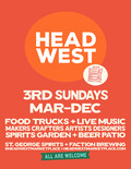 Flier for Head West Live Music