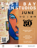 Flier for East Bay Open Studios Opening Party