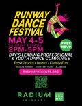 Flier for Runway Dance Festival